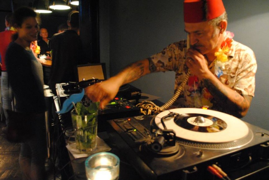 DJ El Chaparral pôs o Jukebox a dançar clássicos de Rock 'n Roll. - ph. DR