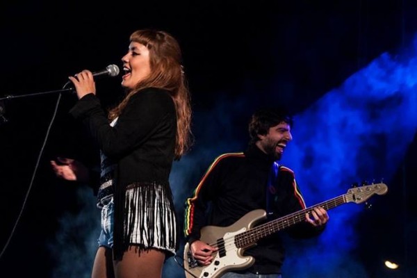 Catarina Ortins e os Notown. - ph. João Luís Silva