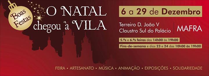 O Natal chegou à vila de Mafra. - ph. DR