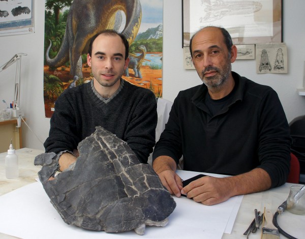 Adán Pérez García e Francisco Ortega da Sociedade de História Natural de Torres Vedras. - ph. DR