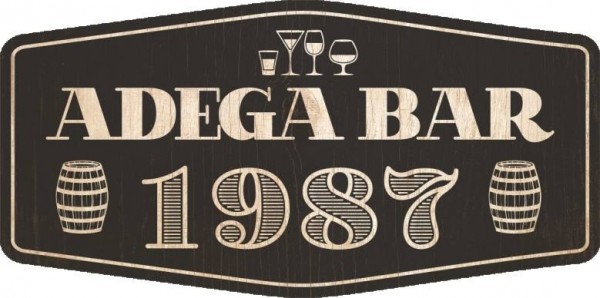 Logo Adega Bar 1987 - ph. DR
