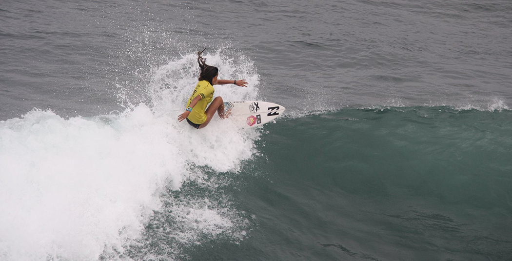 Teresa Bonvalot no ISA World Junior Surfing Championship 2014. - ph. DR