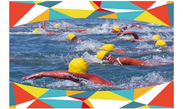 Prova Natação no Mar. - ph. DR