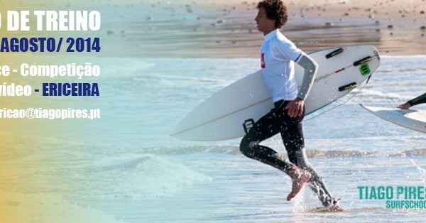 Estágio Treino Tiago Pires Surf School Agosto 2014. - ph. DR