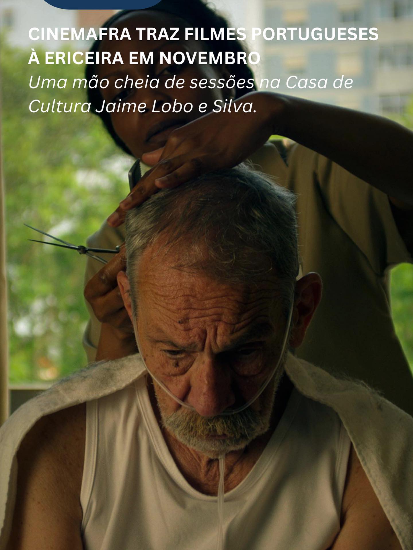 .
Ciclo integra filmes de 2025, documentário de 2010 e duas obras-primas que marcaram a história do cinema nacional.

Mais infos em www.ericeiramag.pt/cinemafra-traz-filmes-portugueses-a-ericeira-em-novembro
